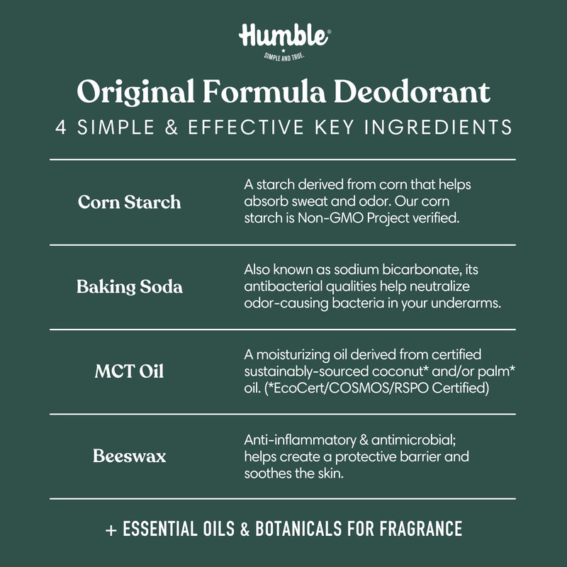 Humble Black Spruce Aluminum Free Deodorant 70 g