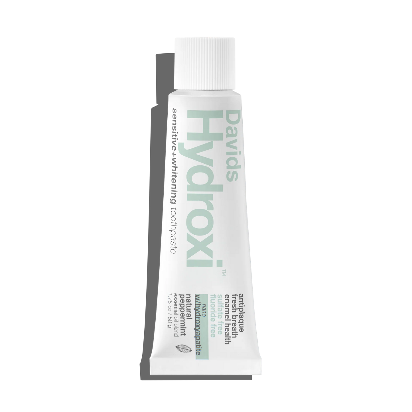 Davids Premium Toothpaste Sensitive Whitening Nano-Hydroxyapatite / Peppermint 50g