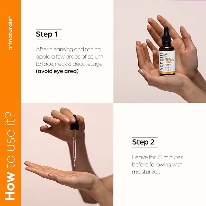 ART-NATURALS, Vitamin C Brightening Serum 30ML