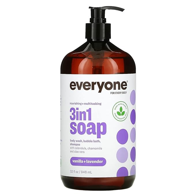Everyone 3 In 1 Kids Soap Lavender + Alo (946 ML)