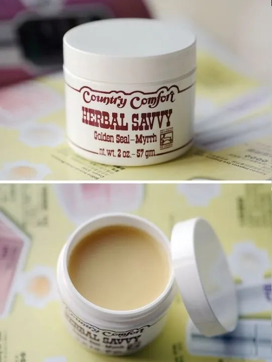 COUNTRY COMFORT, Herbal Savvy, Golden Seal-Myrrh, 28G
