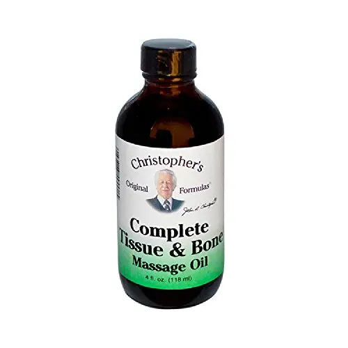 CHRISTOPHER’S Original Formulas, Complete Tissue & Bone Massage Oil, 118ML