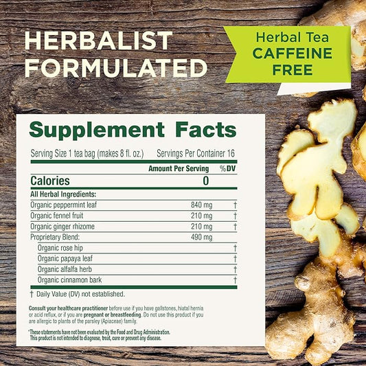 Traditional Medicinals Organic Belly Comfort Peppermint 28G