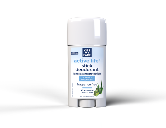 Kiss My Face Active Life Stick Fragrance Free Deodorant 70g