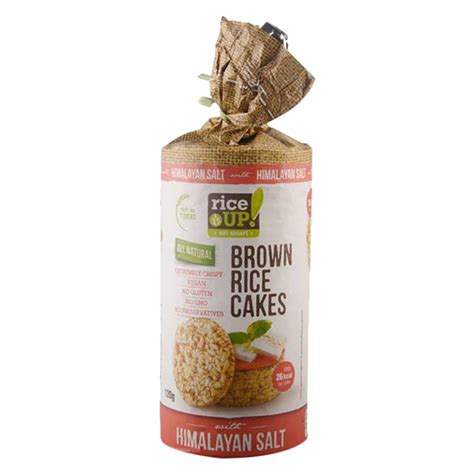 Rice Up Brown Rice Cakes 120G