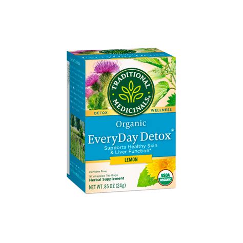 Traditional Medicinals Organic EveryDay Detox Lemon 24G
