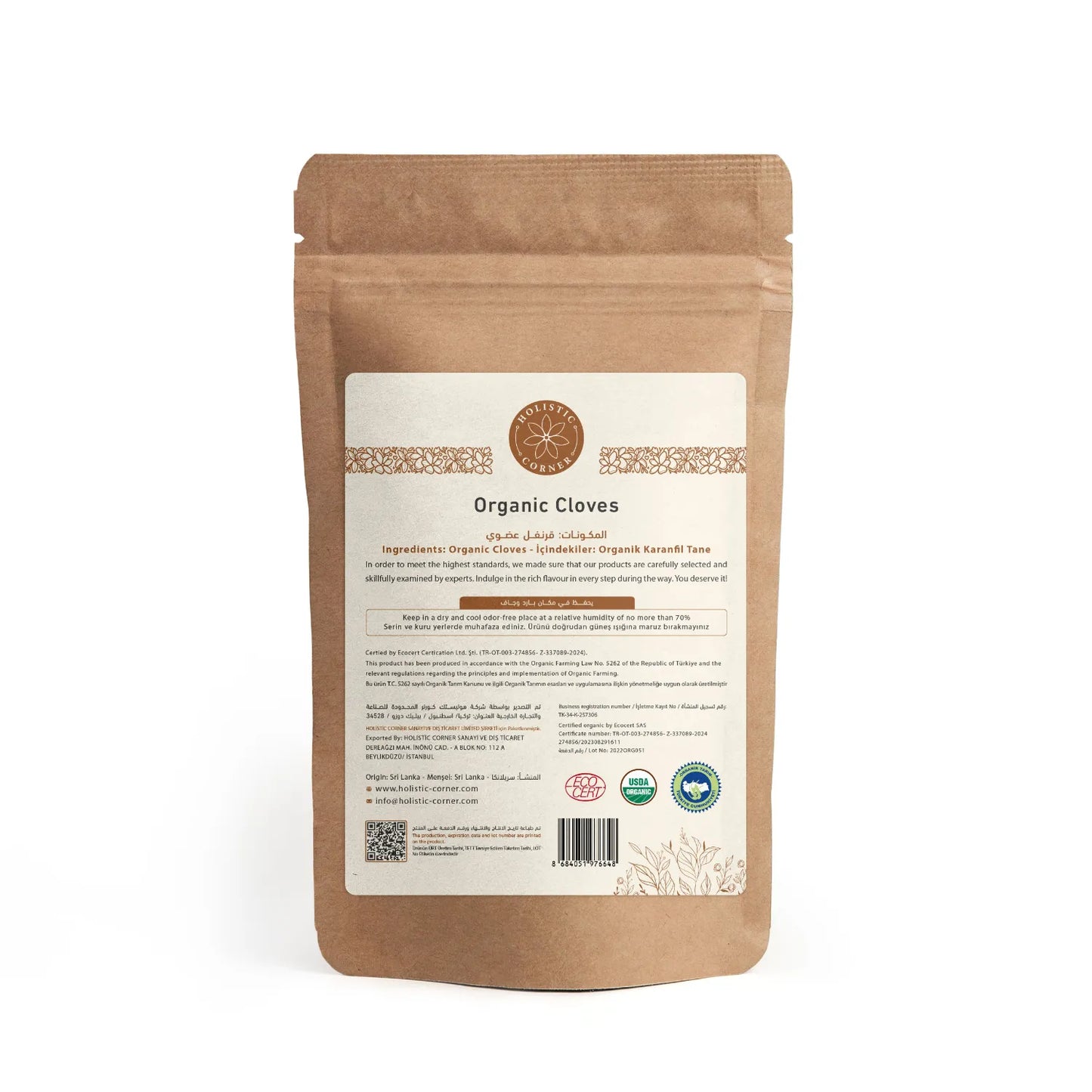 Holistic Corner Organic Cloves 40g