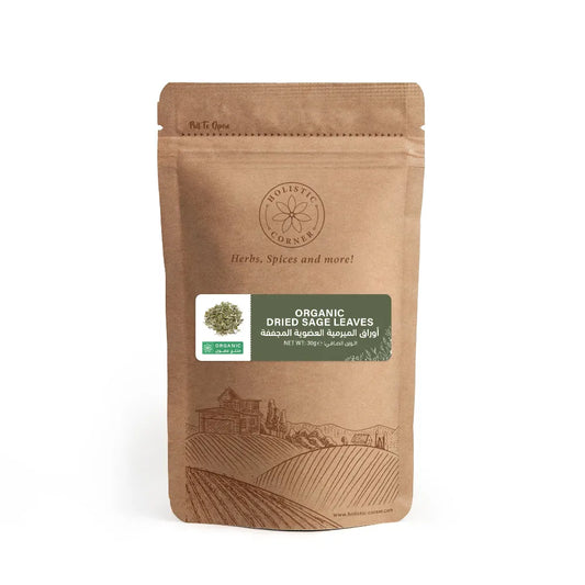 Holistic Corner Organic Dried Sage Leaves 30g