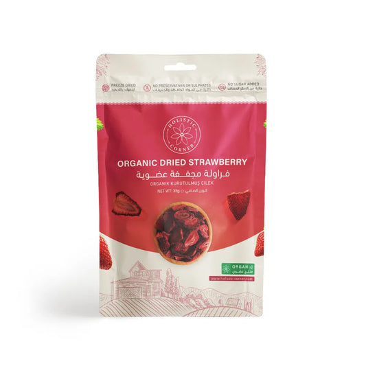 Holistic Corner Organic Dried Strawberries 35g