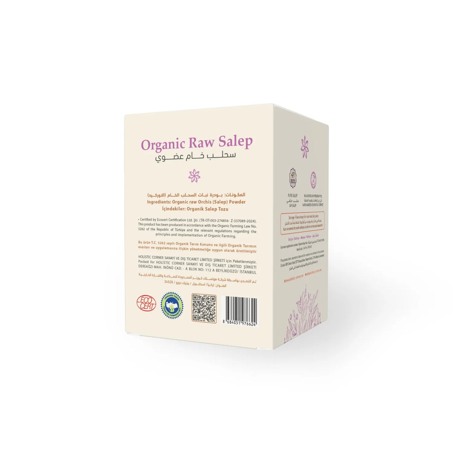 Holistic Corner Organic Raw Salep 35g