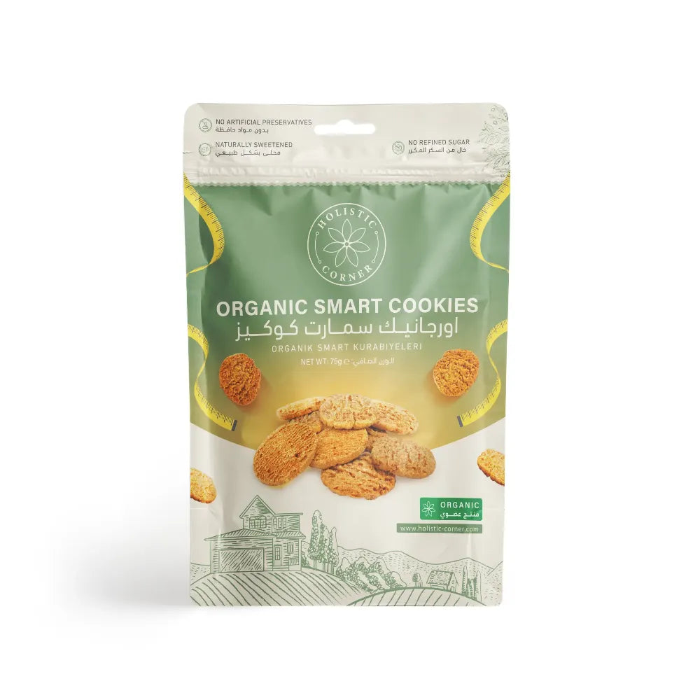 Holistic Corner Organic Smart Cookies 75g