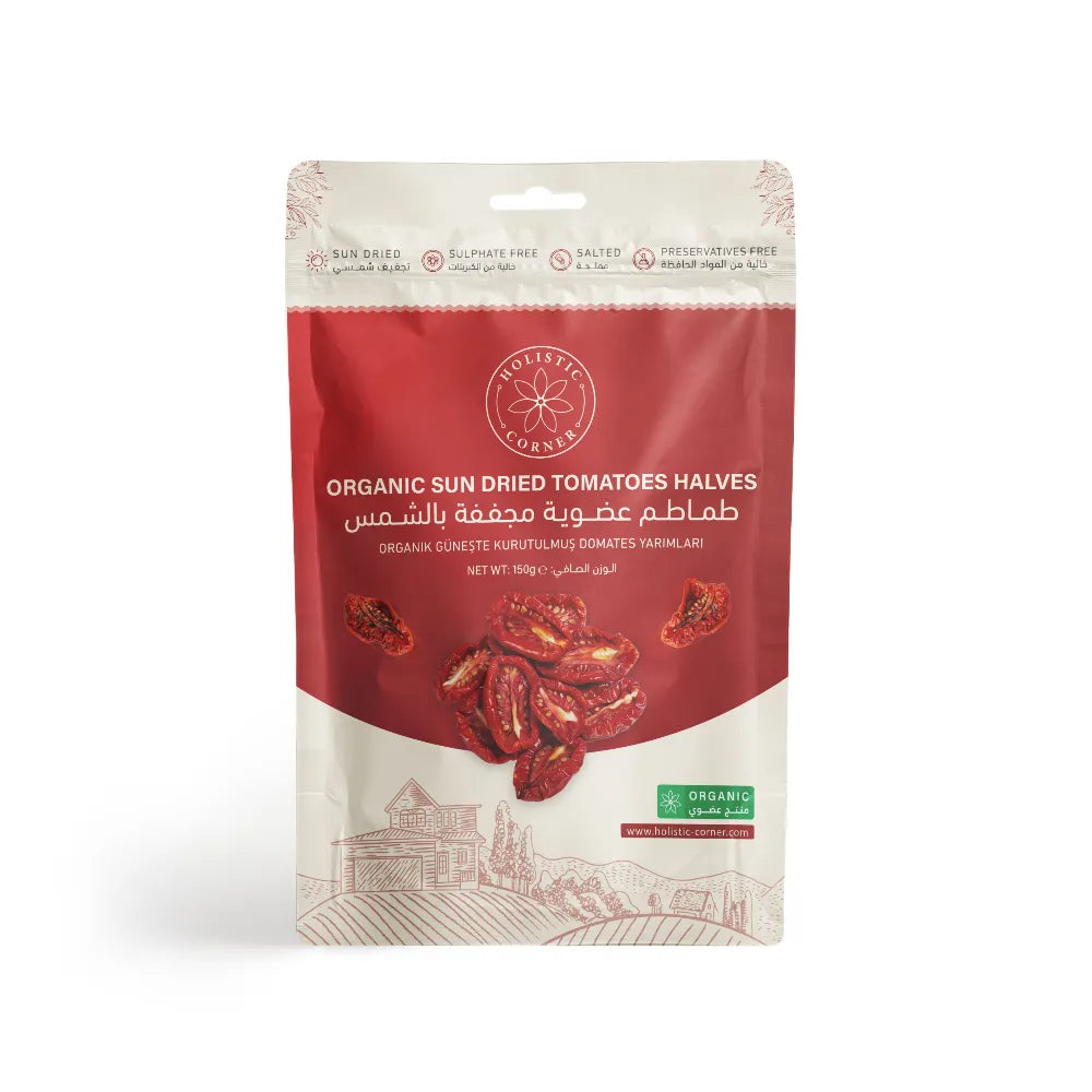 Holistic Corner Organic Sun-Dried Tomatoes Halves 150g