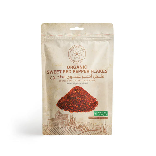 Holistic Corner Organic Sweet Red Pepper Flakes 85g