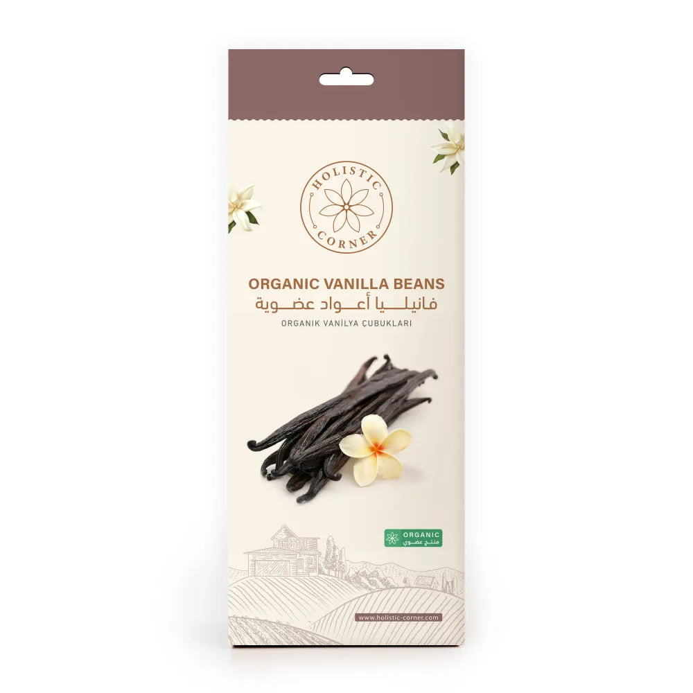 Holistic Corner Organic Vanilla Beans 12g