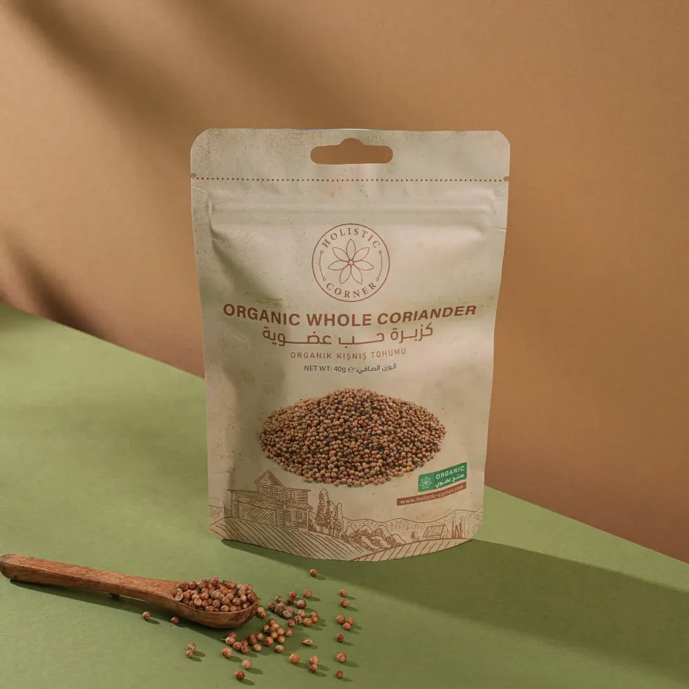 Holistic Corner Organic Coriander Whole 40g