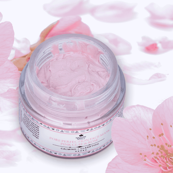 Nature Spell Pore Perfection Face Mask Pink Clay & Rose 100ML