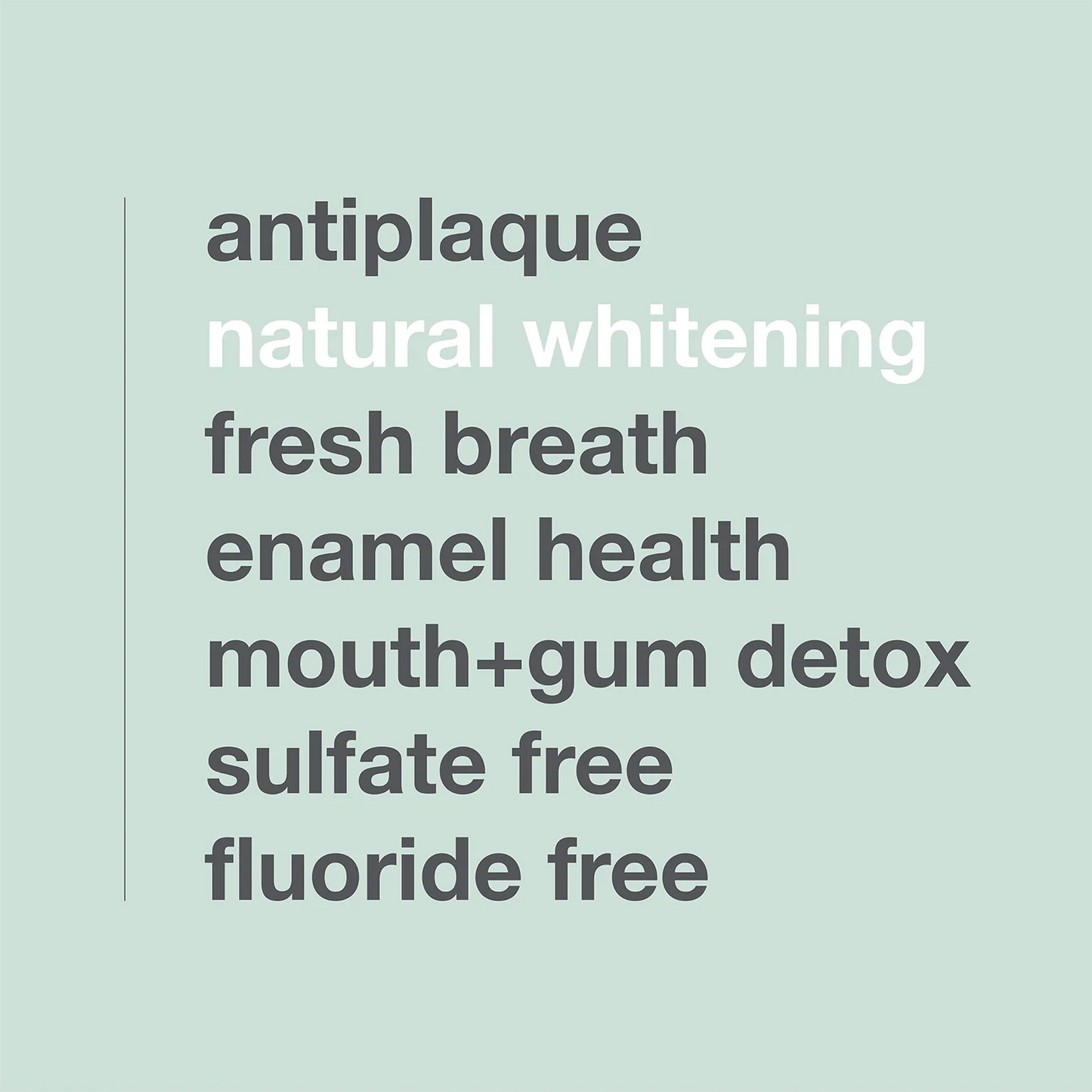 Davids Premium Whitening + Anti-plaque Toothpaste / Spearmint 149g