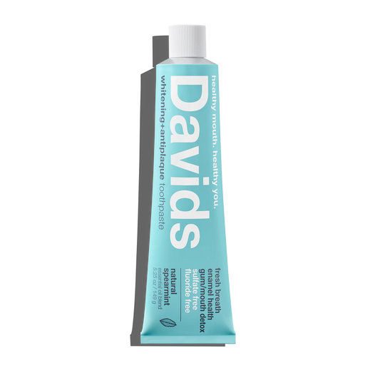 Davids Premium Whitening + Anti-plaque Toothpaste / Spearmint 149g