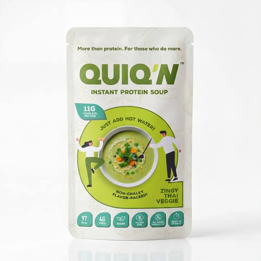 Quiq'N Instant Protein Soup Zingy Thai Veggie 25g