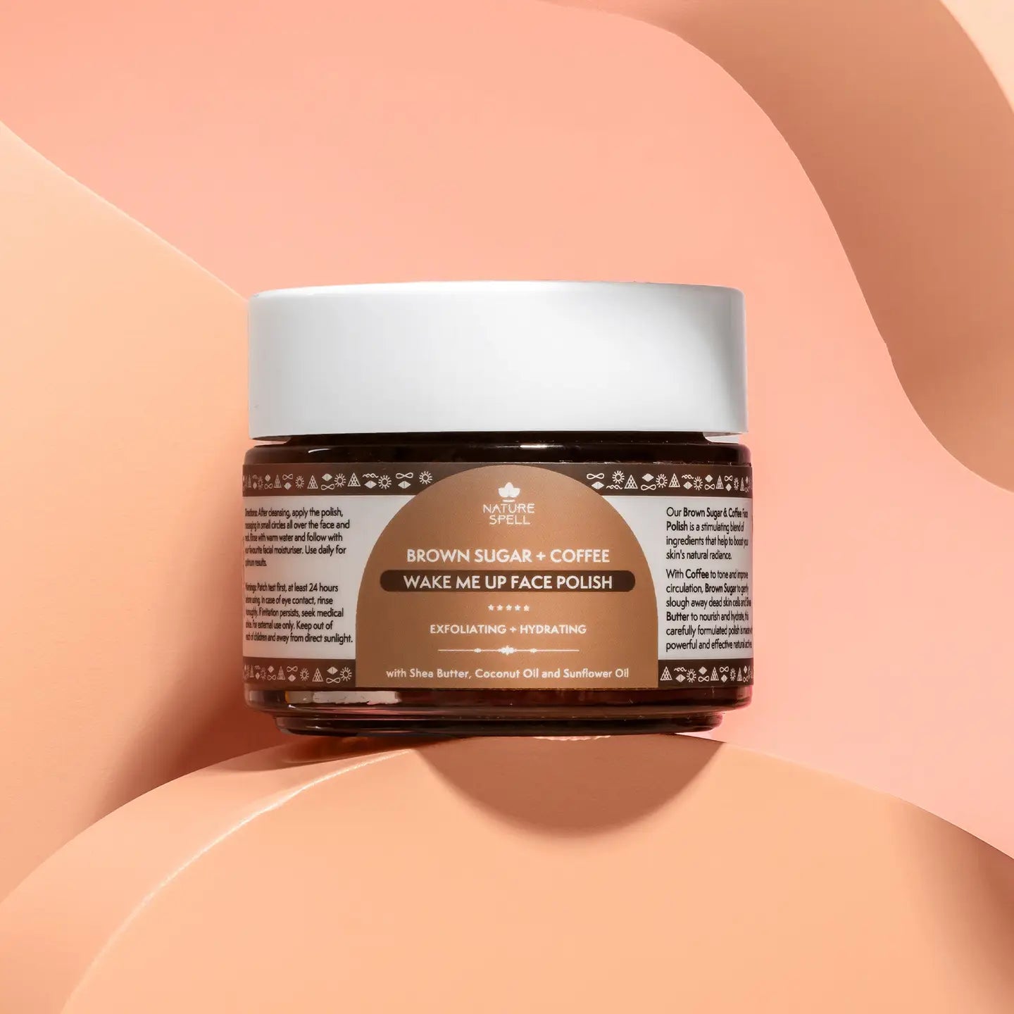 Nature Spell Wake Me Up Face Polish Brown Sugar & Coffee 100ML