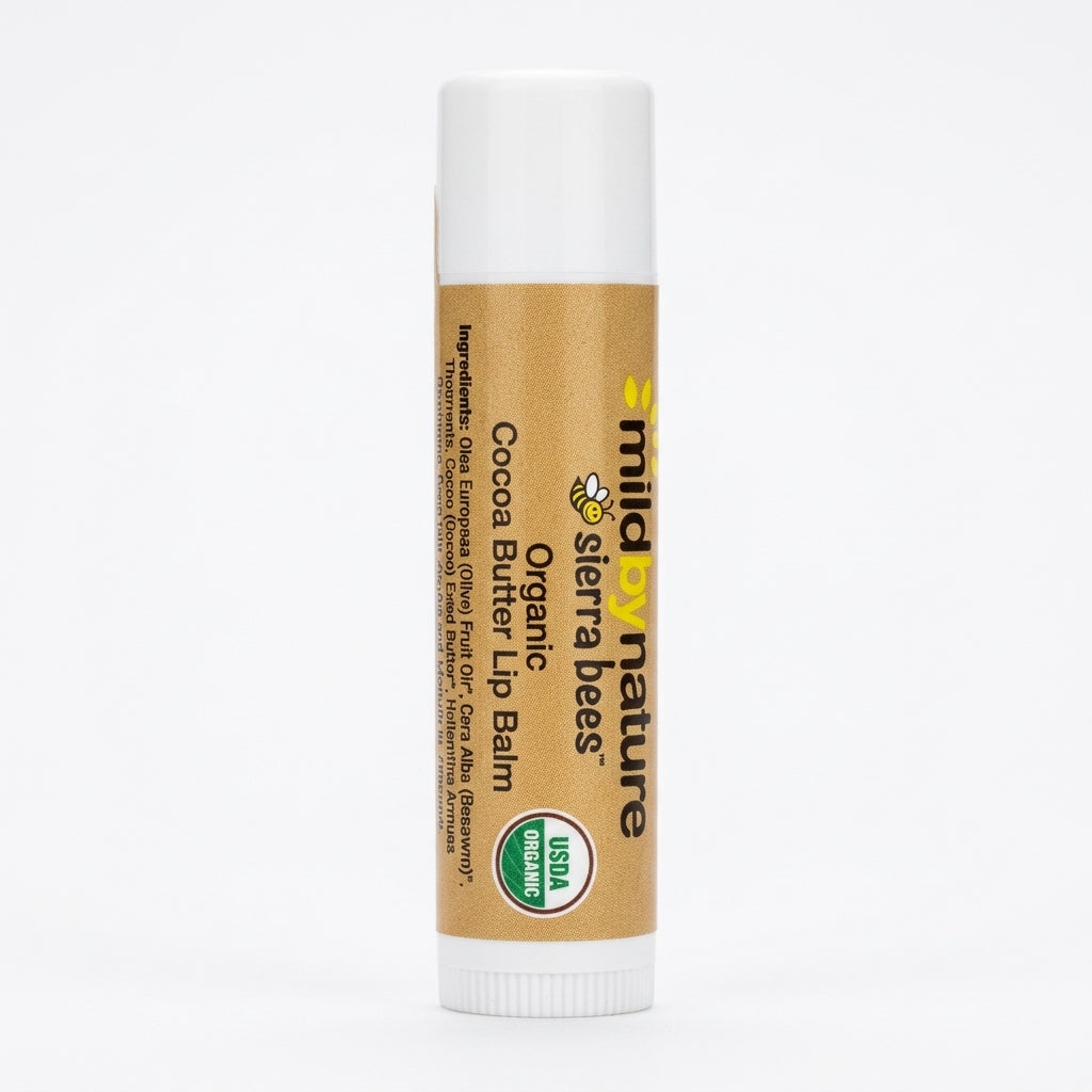 Mild By Nature Sierra Bees Organic Lip Balms 4.25g Each