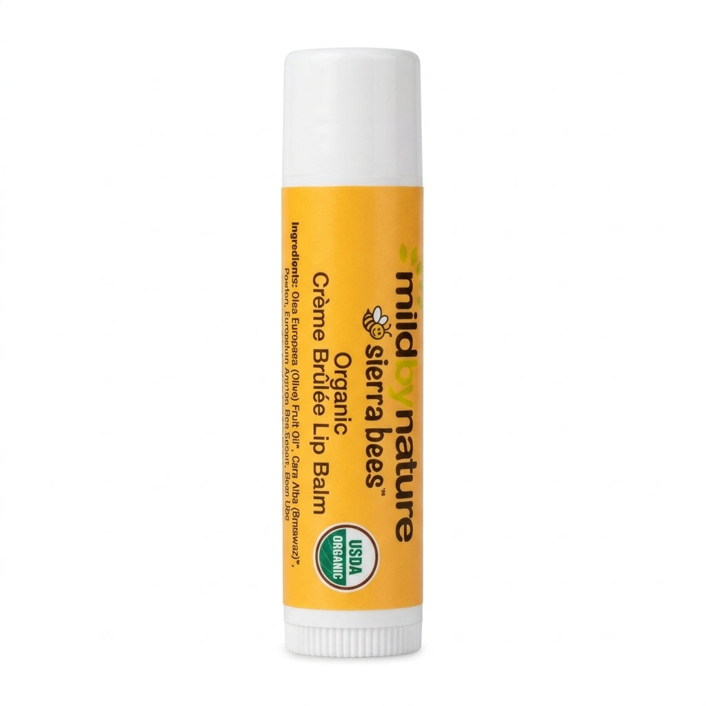 Mild By Nature Sierra Bees Organic Lip Balms 4.25g Each