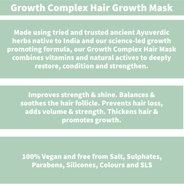 Nature Spell Growth Complex Salt Free Hair Mask 400ML