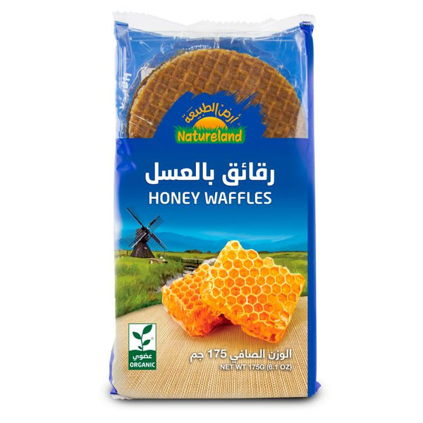 Natureland Honey Waffles 175 G