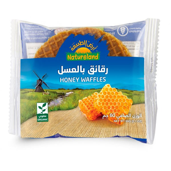 Natureland Honey Waffles 60 G