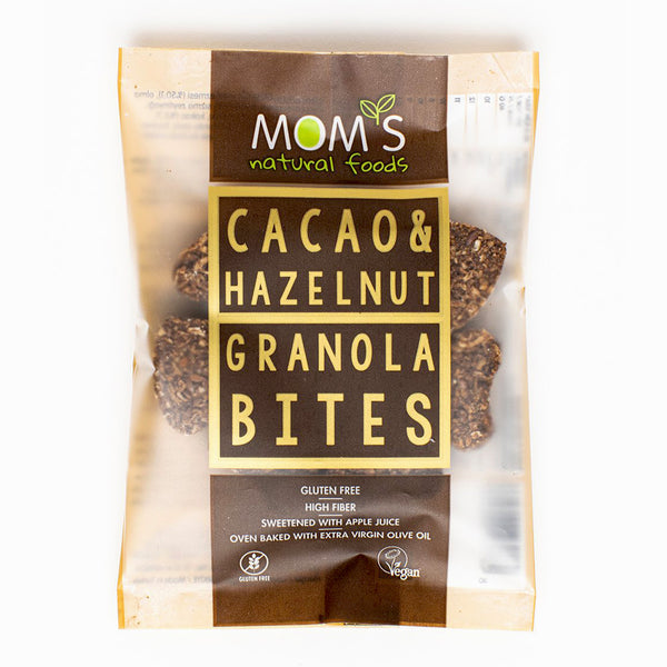 Mom’s Natural Foods, Cocao & Hazelnut Granola Bites 50 G