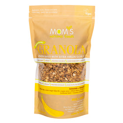 MOM'S NATURAL FOODS BANANA + WALNUT GRANOLA 360 G.