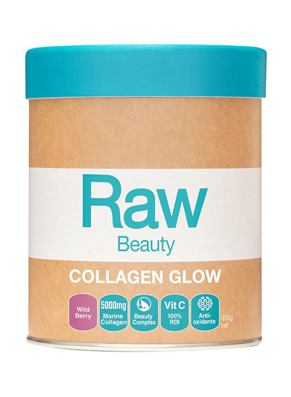 AMAZONIA Raw Beauty Collagen Glow Wild Berry 350G