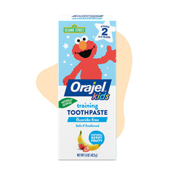 Orajel Kids Sesame Street Fluoride Free Training Toothpaste 0-3 Years 42.5 g