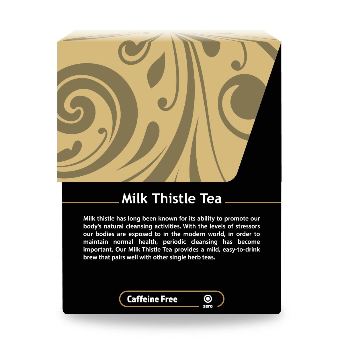 Buddha Teas Milk Thistle Tea Herbal Tonic to Detox and Restore 18 Tea Bags