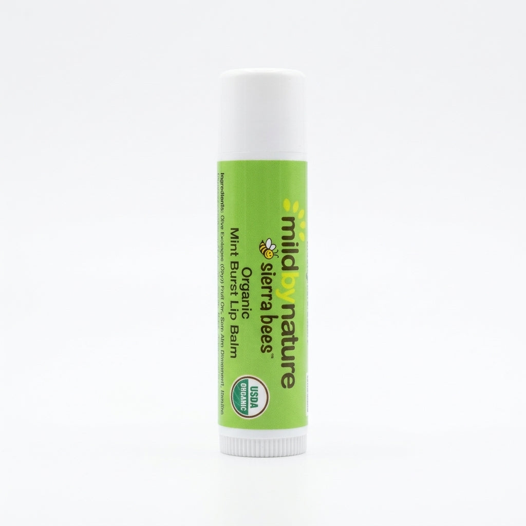 Mild By Nature Sierra Bees Organic Lip Balms 4.25g Each