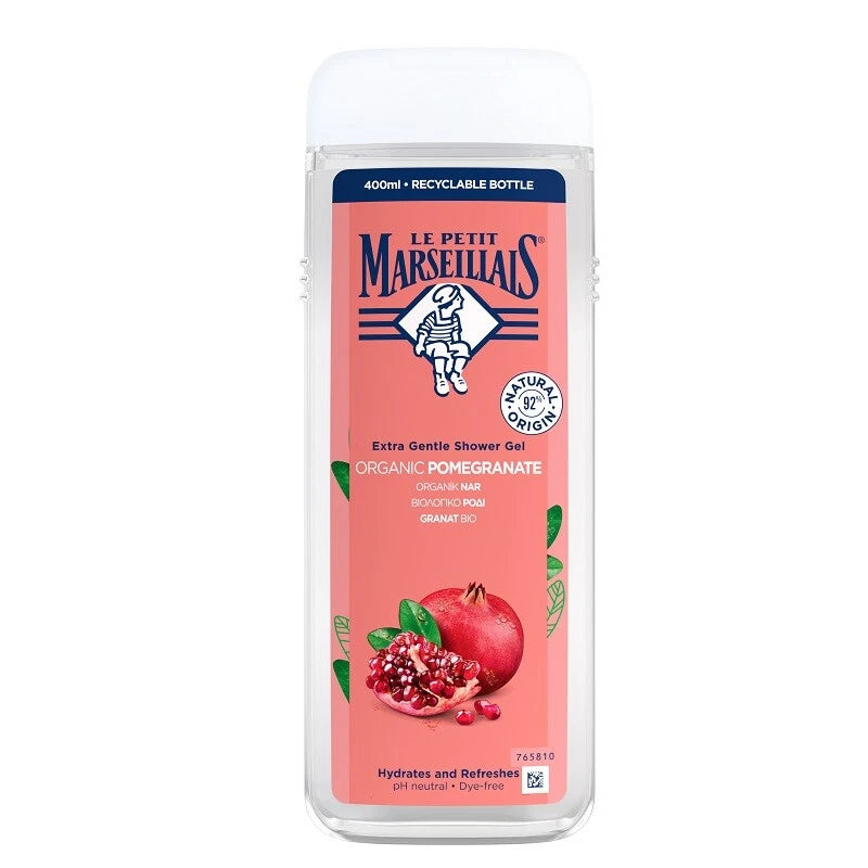Le Petit Marseillais Delicate Shower Gel Mediterranean Pomegranate 400ml