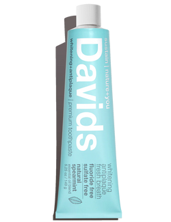 Davids Premium Whitening + Anti-plaque Toothpaste / Spearmint 149g.