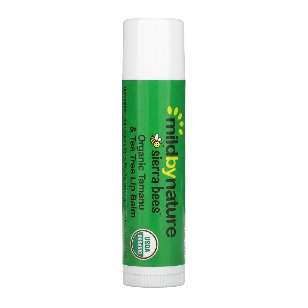 Mild By Nature Sierra Bees Organic Lip Balms 4.25g Each