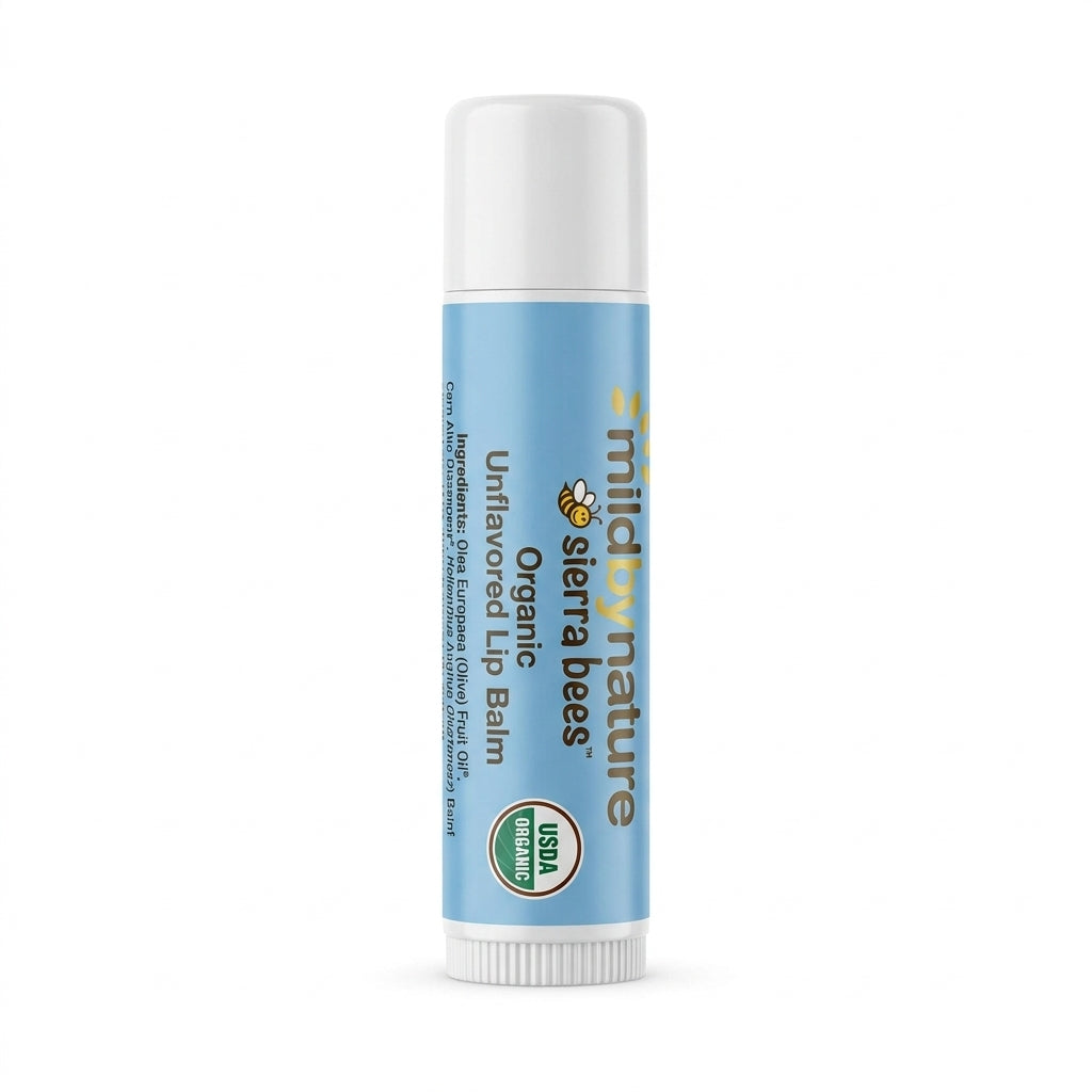 Mild By Nature Sierra Bees Organic Lip Balms 4.25g Each
