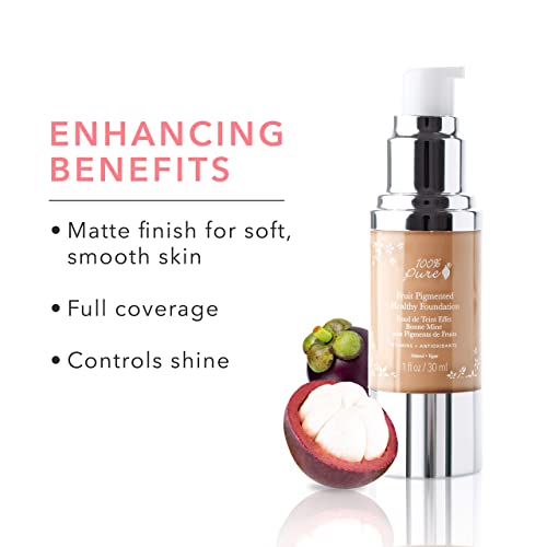 100% Pure Fruit Pigmented Healthy Foundation (Golden Peach) 30ml