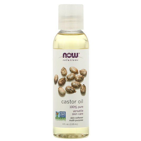 NOW Solutions Castor Oil 100% Pure Moisturizing Oil 118 ml