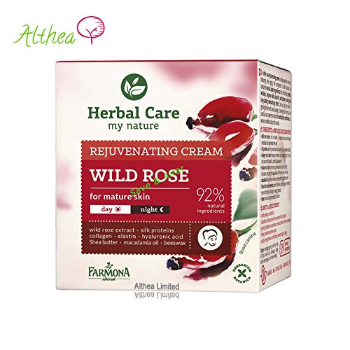 HERBAL CARE Wild Rose rejuvenating cream day/night 50ML