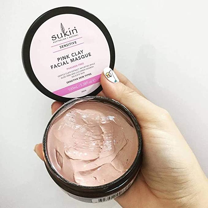 Sukin Pink Clay Facial Masque