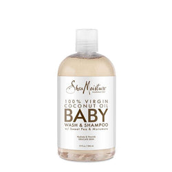 Shea Moisture 100% Virgin Coconut Oil Baby Wash & Shampoo 384 ML