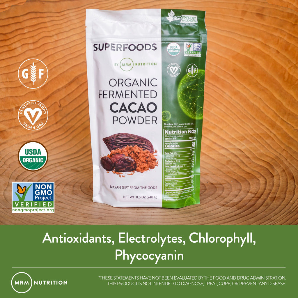 Superfoods Organic Fermented Cacao Powder 240G
