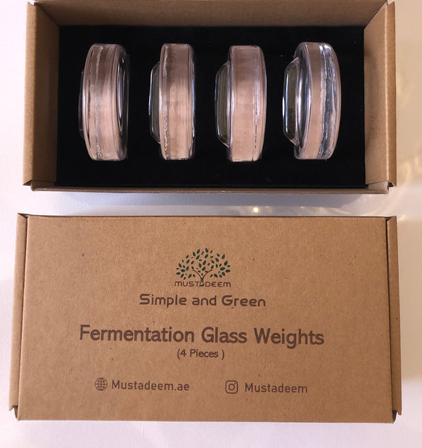 Mustadeem Glass Weights for Fermenters and Pickles
