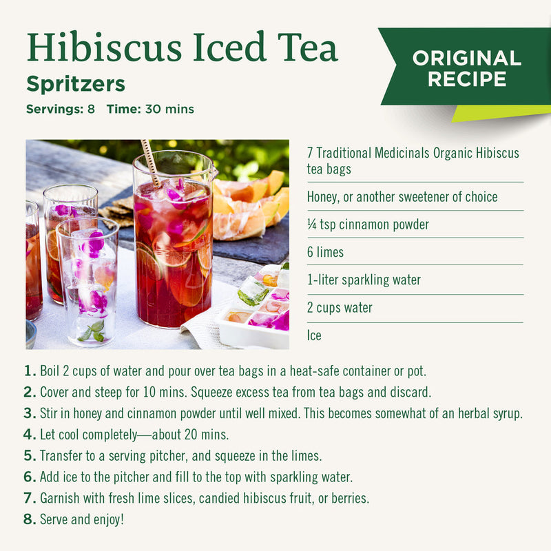 Traditional Medicinals Organic Hibiscus 28G