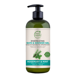 Petal Fresh Pure Energizing Bath & Shower Gel (Rosemary & Mint)