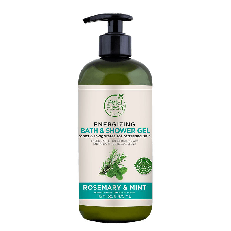 Petal Fresh Pure Energizing Bath & Shower Gel (Rosemary & Mint)