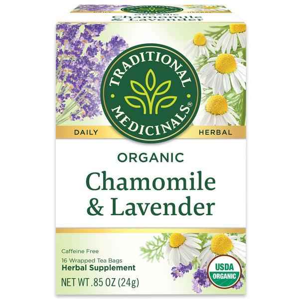 Traditional Medicinals Organic Chamomile with Lavender 24G